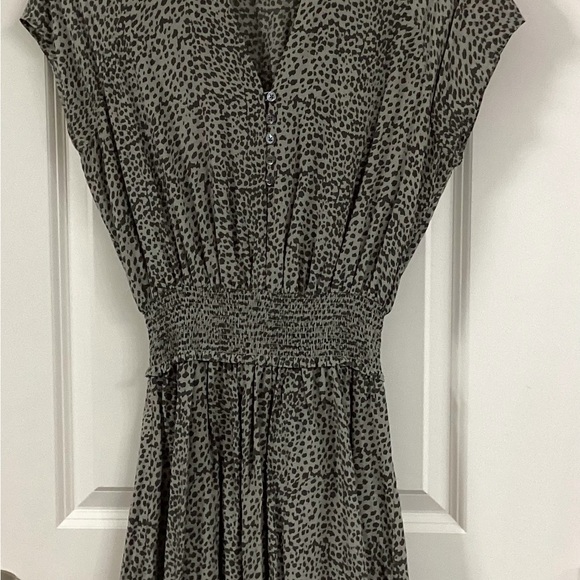 Rails Karla Olive Lynx Mini Dress - Picture 2 of 7